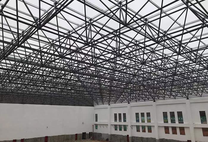 鹿泉网架施工